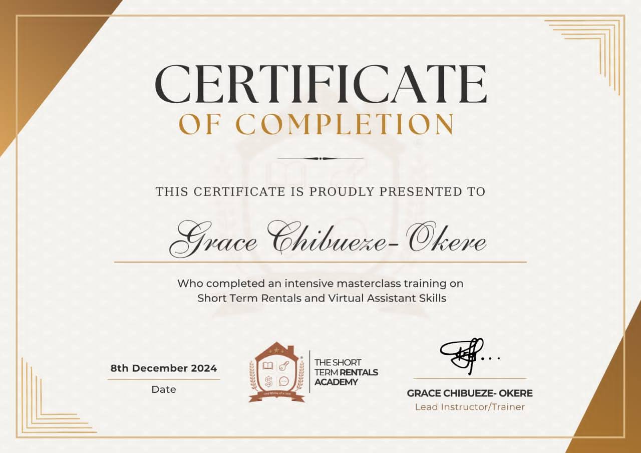 grace certificate